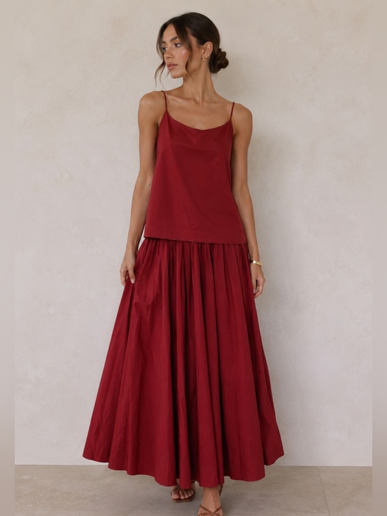 o.p.t Dresses & Skirts - NWT o.p.t Few Moda Drop Waist Dress Wine Size Large